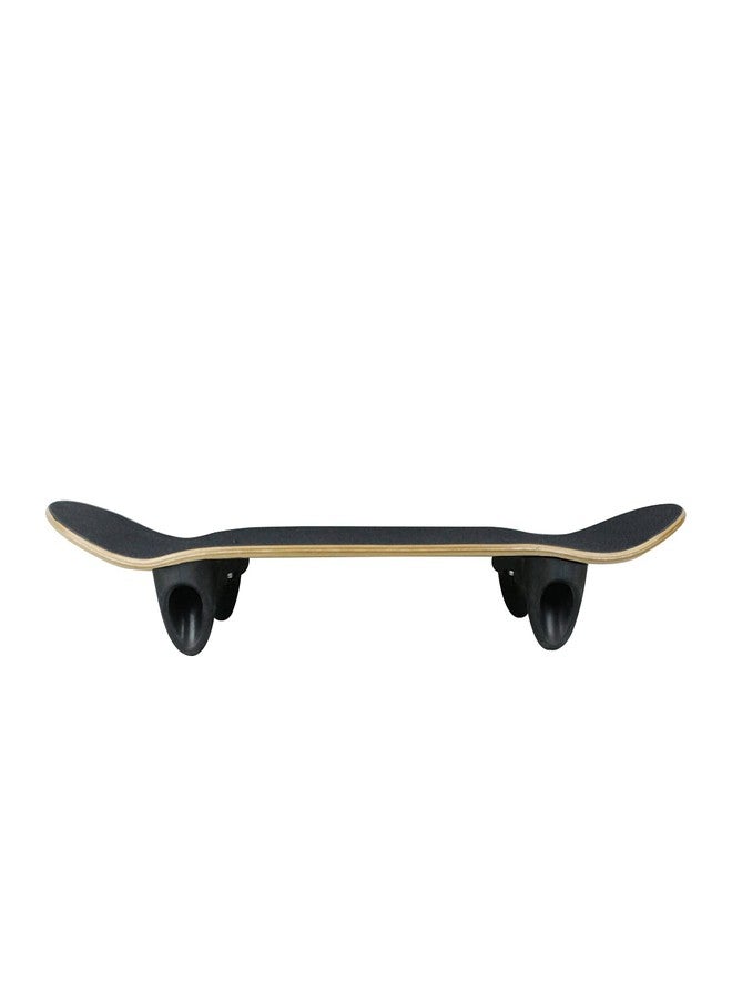 Softrucks Skateboard Indoor Practice Complete 7.75" Black Trucks, Stained Green - Image 4