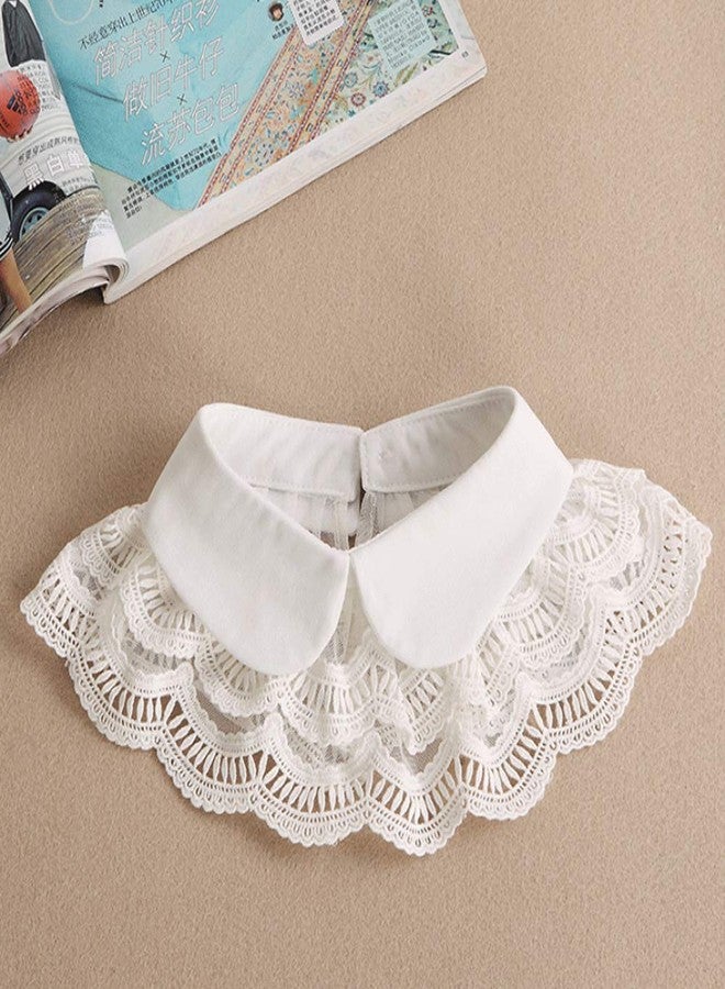 YAKEFJ Casual Decorative Fake Detachable Dickey Collar Blouse False Collar - Image 4