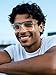 VISOONE Chunky Square Blue Light Blocking Glasses with Anti Computer Glare for Working Women Men MONTANA - Image 4