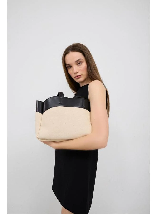 Shule Bags  Higgs Canvas Shoulder Bag Black. for Women | Best Price UAE