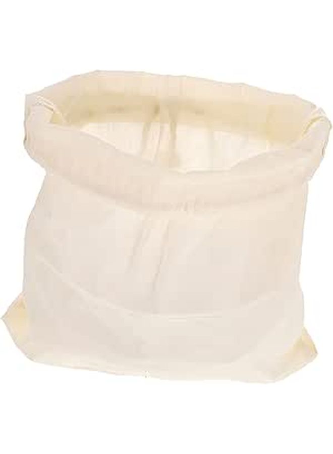 Reusable Cotton Nut Milk Bag Drawstring Filter For Soy Milk Cold Brew Food Strainer - Image 1