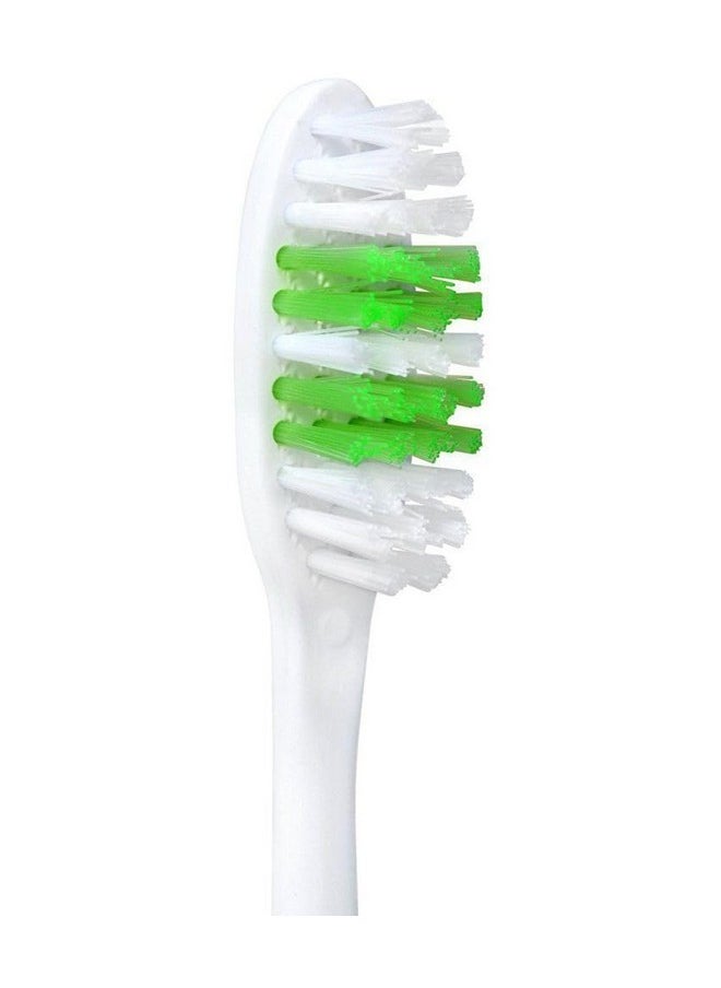 Aquawhite - Adult Popular Flexi Manual Toothbrush, Medium Bristles, Pack Of 12. (Color May Vary) - Image 1