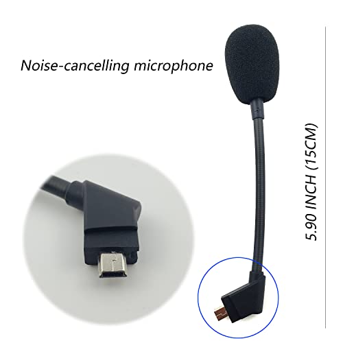 REEYEAR Mic Fits for Corsair Virtuoso RGB Premium/SE/XT Microphone,Noise Cancelling Replace Microphone Compatible with Corsair Virtuoso Wireless Gaming Headset - Image 2