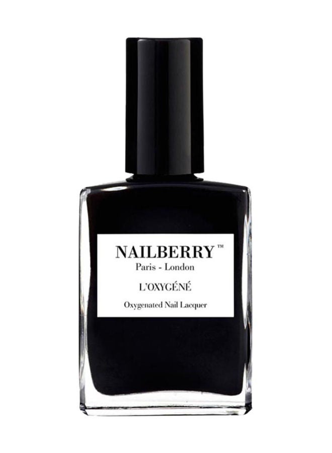 L'Oxygéné Oxygenated Nail Lacquer  Black Berry 15ml