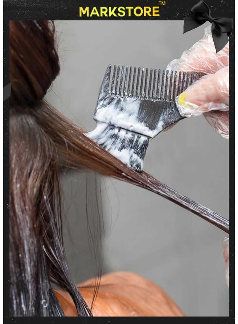 مارك ستور مجموعة فرشاة شعر ووعاء لصبغ الشعر - مجموعة صبغ شعر قابلة للتخصيص مع وعاء خلط و3 فرش وقفازات فاخرة للاستخدام في الصالون والمنزل - Image 3