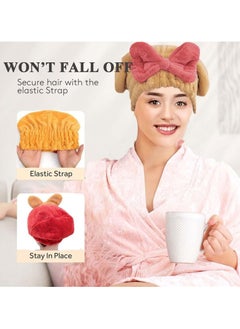 GNAFOTU New Super Absorbent Hair Towel Wrap for Wet Hair – Microfiber Towel Hair Wrap for Curly Hair Plopping and Extra Long Hair – Quick Drying, Frizz-Reducing, and Easy to Use  - Image 2