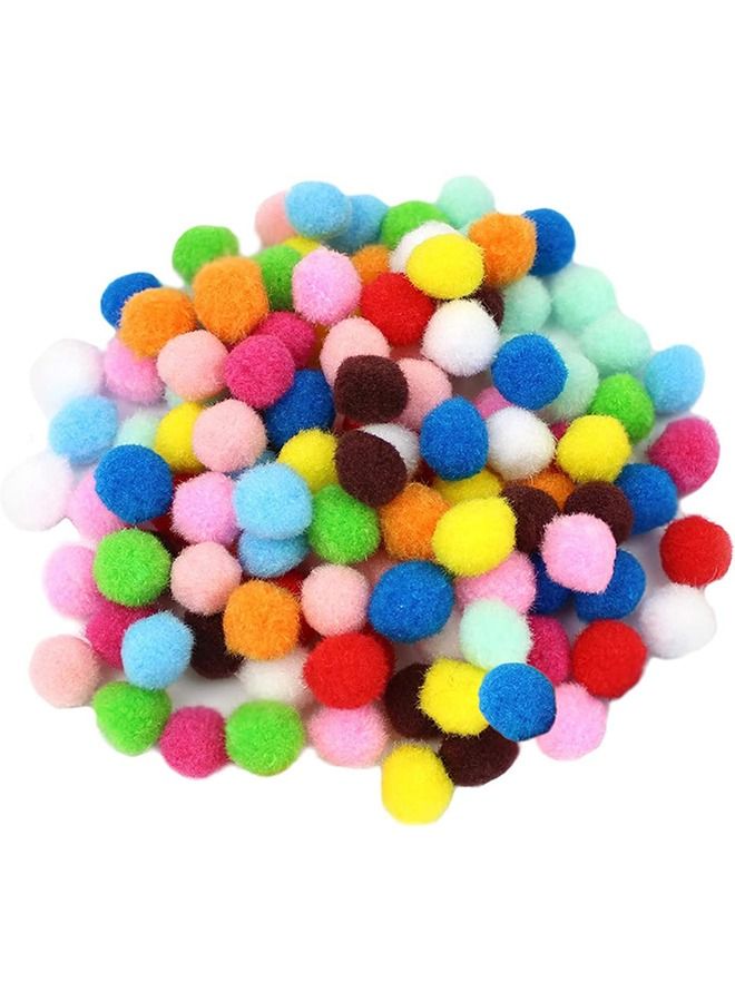 2000pcs Pom Poms Balls Multicolor Pompoms for Kids DIY Art Creative Crafts Decorations - Image 1