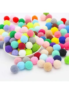 Generic 2000pcs Pom Poms Balls Multicolor Pompoms for Kids DIY Art Creative Crafts Decorations  - Image 4