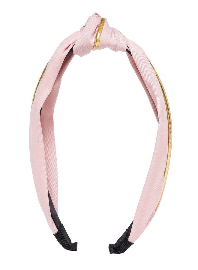 Yellow Bee Fabric, Plastic Fashionable Headbands for Girls (Pink and Yellow, One Size) - Pack of 2 - Image 5