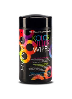 framar Framar Kolor Killer Wipes - Hair Dye Remover, Hair Color Remover - Wipes Dispenser of 100  - Image 1