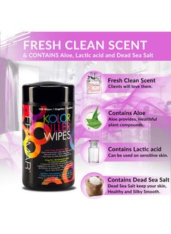framar Framar Kolor Killer Wipes - Hair Dye Remover, Hair Color Remover - Wipes Dispenser of 100  - Image 3