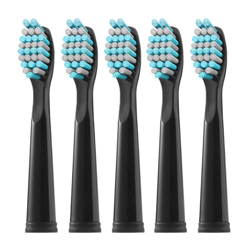 teeteck 5 Pack Electric Toothbrush Replacement Heads Compatible with Fairywill FW5075085515159179592011FWD1D3D7D8Toothbrush Replacement Heads Compatible with SEAGO 9582316SGKIDS2303 - Image 2