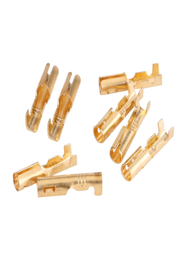40pcs MF Brass Bullet 3.5mm Connector Terminal Male & Female GTC with Insulated Cover - Image 4