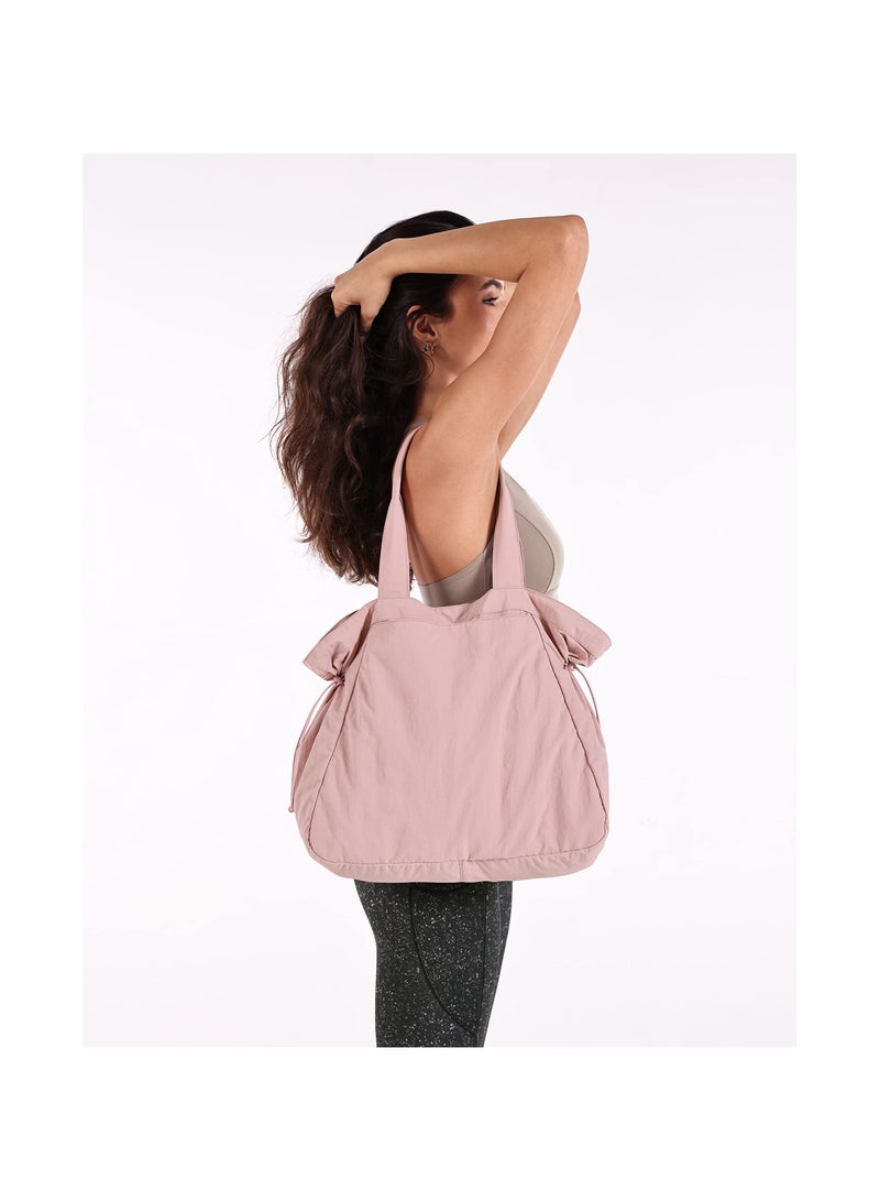 18L Side-Cinch Shopper Bags, Lightweight Shoulder Bag, Tote Handbag, for Shopping Workout Beach Travel, The Tote Bag for Women Crossbody Canvas Tote Bag, Canvas Tote Bag