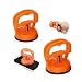 Oxelon Car Dent Puller 2PCS Car Dent Remover Tools for Car Dent Repair Dent Popper Small Dent Puller Screen Repair Kit Suction Cups for Glass Screen Tiles Objects Moving Orange - Image 2