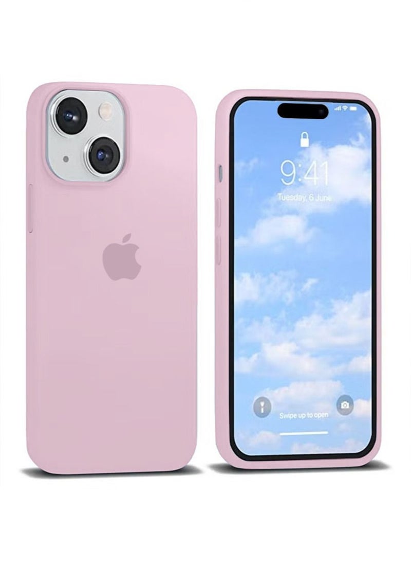 إيف غطاء حالة الهاتف المحمول iPhone 15 مع حماية من السيليكون السائل الناعم من الإكسسوارات المضادة للصدمات المضادة للصدمات الغطاء الخلفي الظهر النحيف مع شعور مريح باللمس ومكافحة الأصابع - Image 1