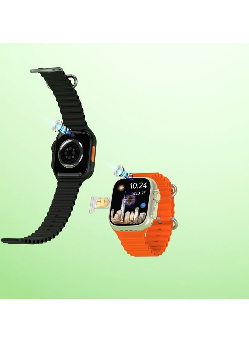 Modio ST10 Dual Camera with 3 Pairs Strap with Space Aluminum Case_Gold