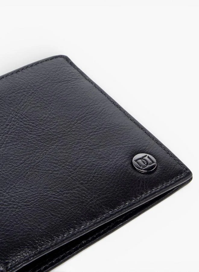 DUCHINI BLACK Men Bi-Fold Leather Wallet for Men | Best Price UAE