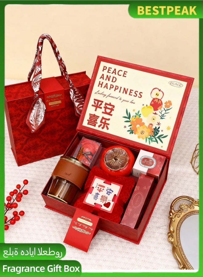 BESTPEAK 8-in-1 Luxury Gift Set for Women, Premium Spa Gift Basket, Birthday Mother’s Day Eid Wedding Gift Box for Her Wife Mom Friends - Image 1