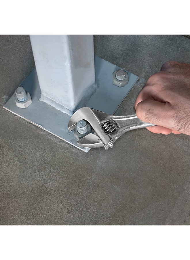 VTOOLS 10 Inch Cabon Steel Adjustable Wrench - Image 4