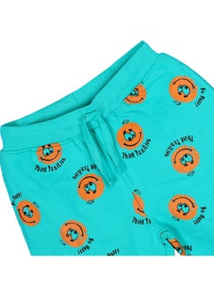 AIKO AIKO-Kids Cute green Two Piece Pyjama Set-7-8Y  - Image 4