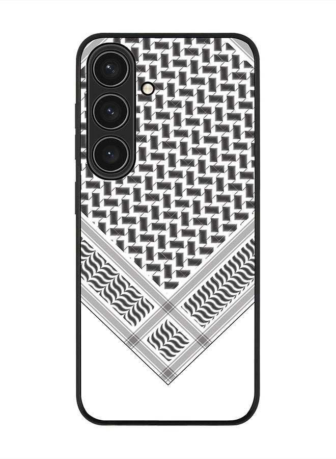 Stylizedd For Samsung Galaxy S25 5G Case,Slim fit Camera Protection, Shockproof Thin Phone cover  - Victory Shemag(Black) - Image 1