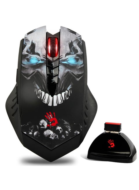 R80 Rechargeable Wireless Gaming Mouse – 4 Core Activated - 4,000 CPI – Light Strike 0.2ms Response – Metal X’Glide Armor Boot