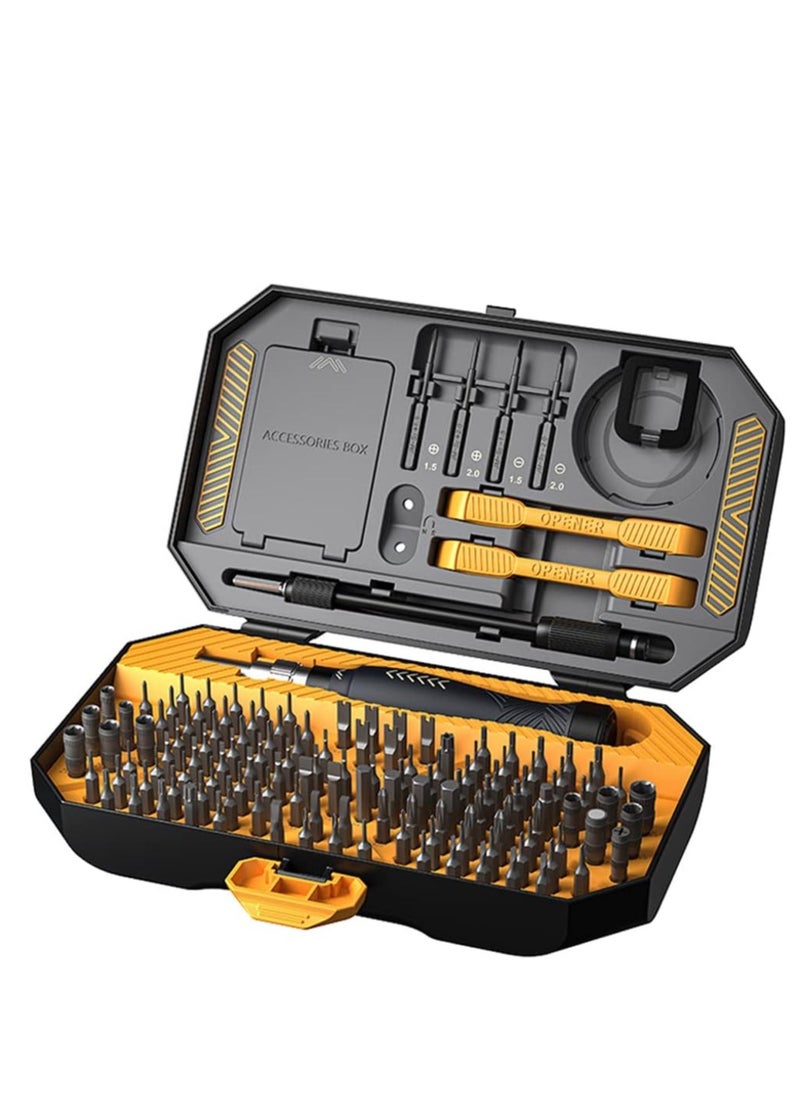 0TO1 TECH Screwdriver Set Magnetic, 145-in-1 Precision Screwdriver Set Repair Tool kit for Mobile Phone, Watch, Glasses, Camera, computer, Xbox, PS 4, Nintendo, laptop, tablet, gaming Console  - Image 1