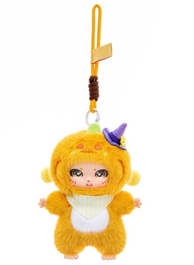 Dreamer Bag Pendant,  Series Vinyl Plush Toy, Doll Height 15 cm (Orange - Naughty） - Image 2