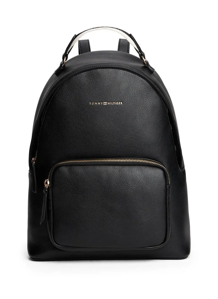 TOMMY HILFIGER Logo Detail Zip Through Backpack