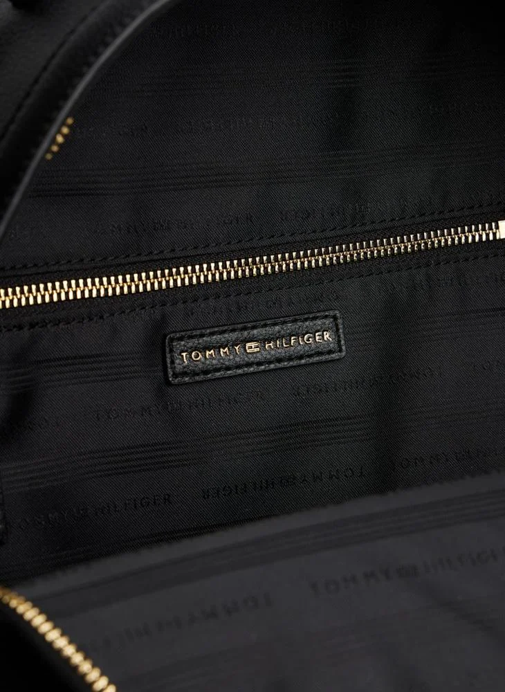 TOMMY HILFIGER Logo Detail Zip Through Backpack