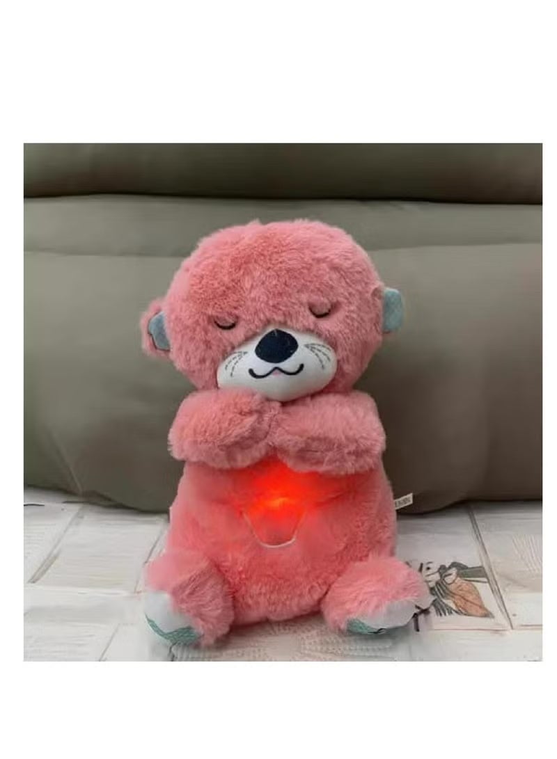 Soothing Musical Teddy for Babies - Natural Breathing Technology and Soft Sound Helps Baby Sleep Peacefully (Code 1818) - Image 1