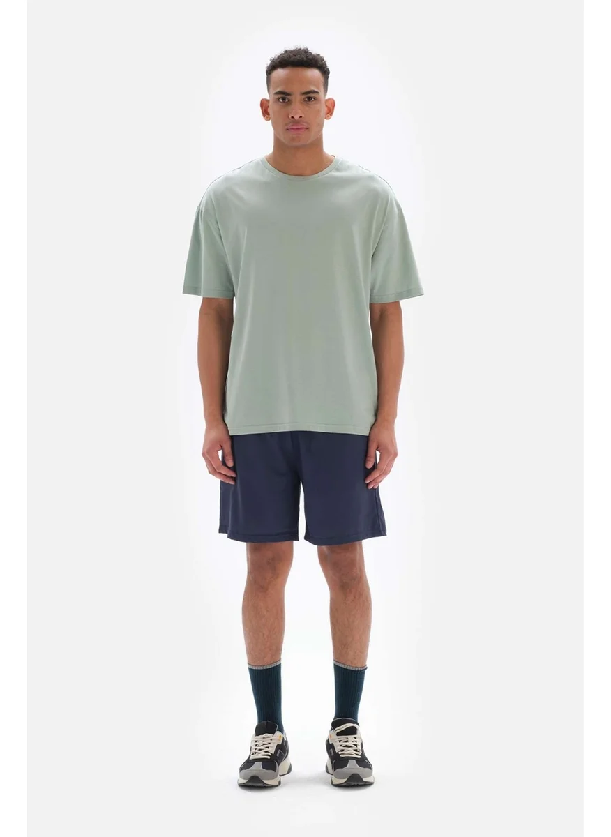 dagi Navy Blue Men's Basic Tights Shorts