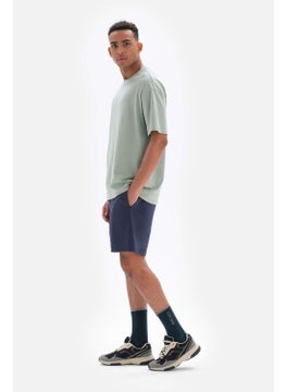 dagi Navy Blue Men's Basic Tights Shorts  - Image 2