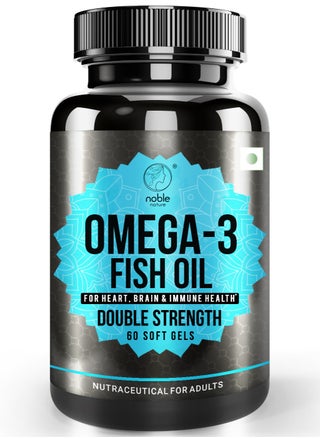 Omega 3 Fish Oil with EPA & DHA Fatty Acids - Heart, Brain & Immune Support for Men & Women, 1000 mg, Double Strength, 60 Softgels - pzsku/ZC032EBD83C5D2AA9C854Z/45/1746233141/a0ca3c75-ffd6-409a-bc3c-72b7291094c6
