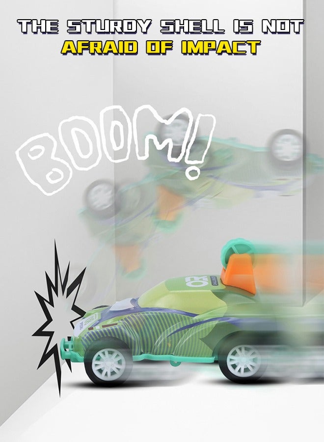 GROIC 8 Piece Pull Back Car, Kids Friction Car, 360° Flip Stunt Car, Ejection Dumper, Crash Roller Racing, Mini Pull Back Car, Kids Toy Car Set - Image 4