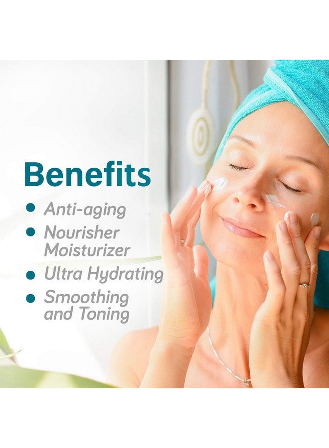 بيلي كريم بيلي هيالورون للوجه | كريم حمض الهيالورونيك للوجه مع زيت الأرغان وزيت جوز الجنة. كريم فائق الترطيب مضاد للشيخوخة والتجاعيد، كريم نهاري أو كريم ليلي مرطب | 1.8 أونصة - Image 4