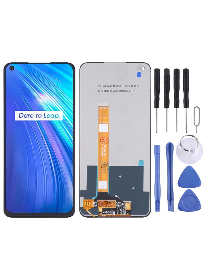 erorex Replacement TFT LCD Screen for OPPO Realme 6 with Digitizer Full Assembly - Image 1