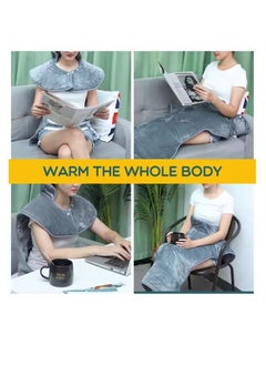 Relax Smart Heating Pad, Electric Heat Pad for Back, neck, and cramps Electric Fast Heat Pad with 9 Heat Settings, 4 Timer Options, Auto Shut Off,  - Image 3