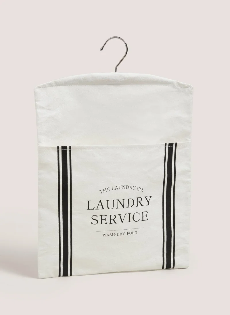 Matalan Cottage Peg Bag White