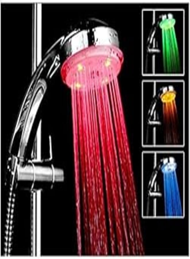 Automatic Control Sprinkler 7 Color Changing LED Shower Head, H4519