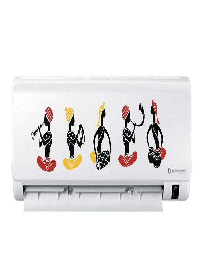 Akki World ™ AC Sticker Split Ac Stickers Air Conditioner Sticker Standard Size - Image 1