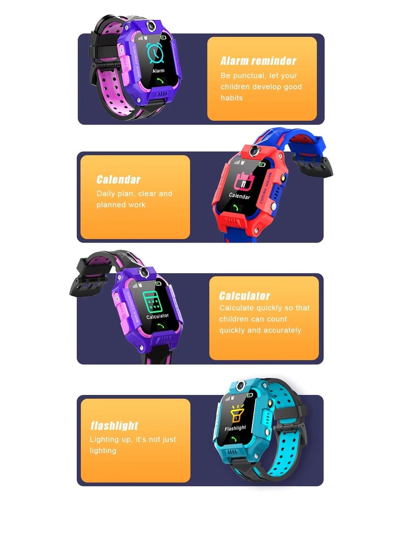 نابي ساعة ذكية للأطفال Nabi Z7 PLUS من جاردين بيبي إلف، كاميرا مدمجة، مقاومة للصدمات والماء، بطارية 400mAh، مكالمات ثنائية الاتجاه - Image 5