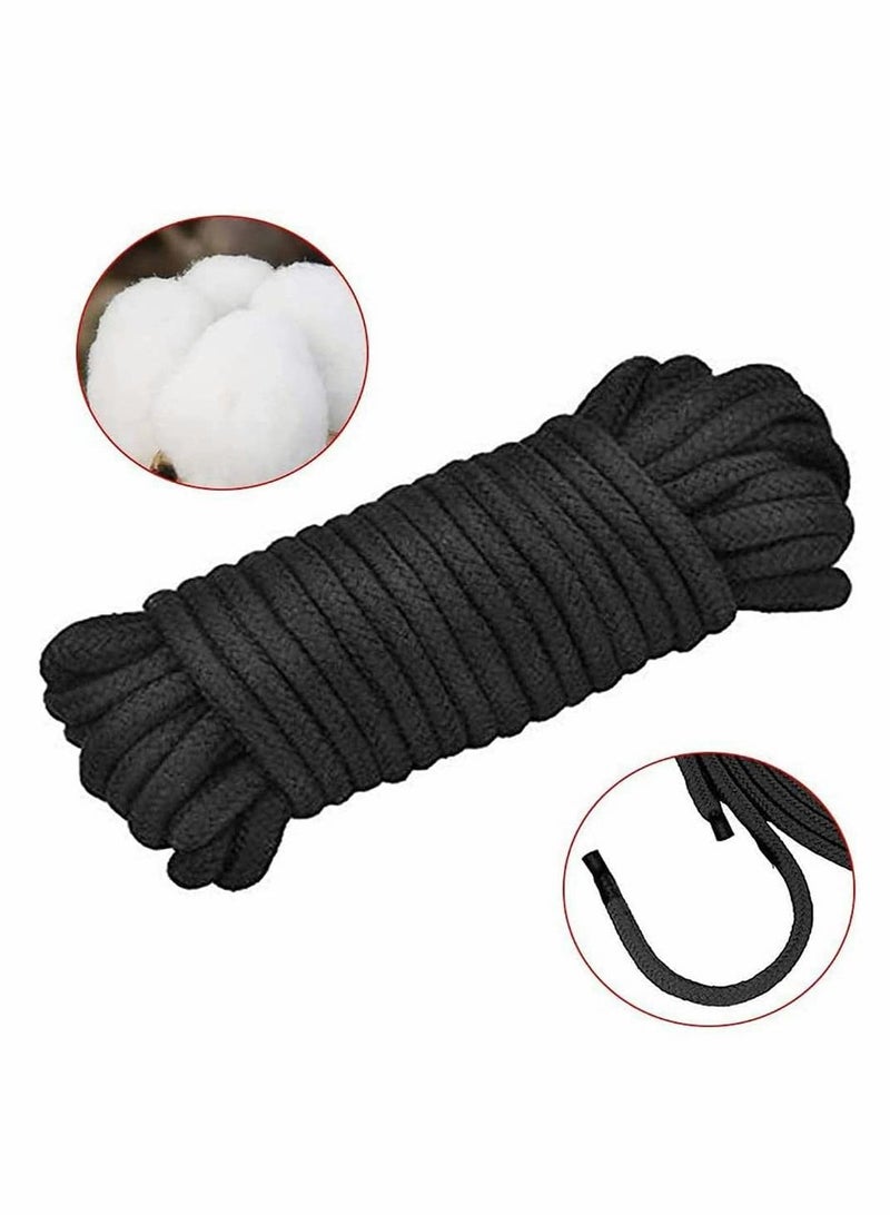 Excefore 4 Roll 10M Soft Cotton Rope, Natural Durable Long Cotton Rope for Crafts Wall Hangings Plant Hangers Knotting (4 Pcs) - Image 4