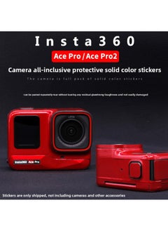 Generic StartFly Suitable For Shadow Stone Insta360 Ace Pro2 Body Camera Film Fluorescent Film Accessories-Color:Fluorescent Orange  - Image 2