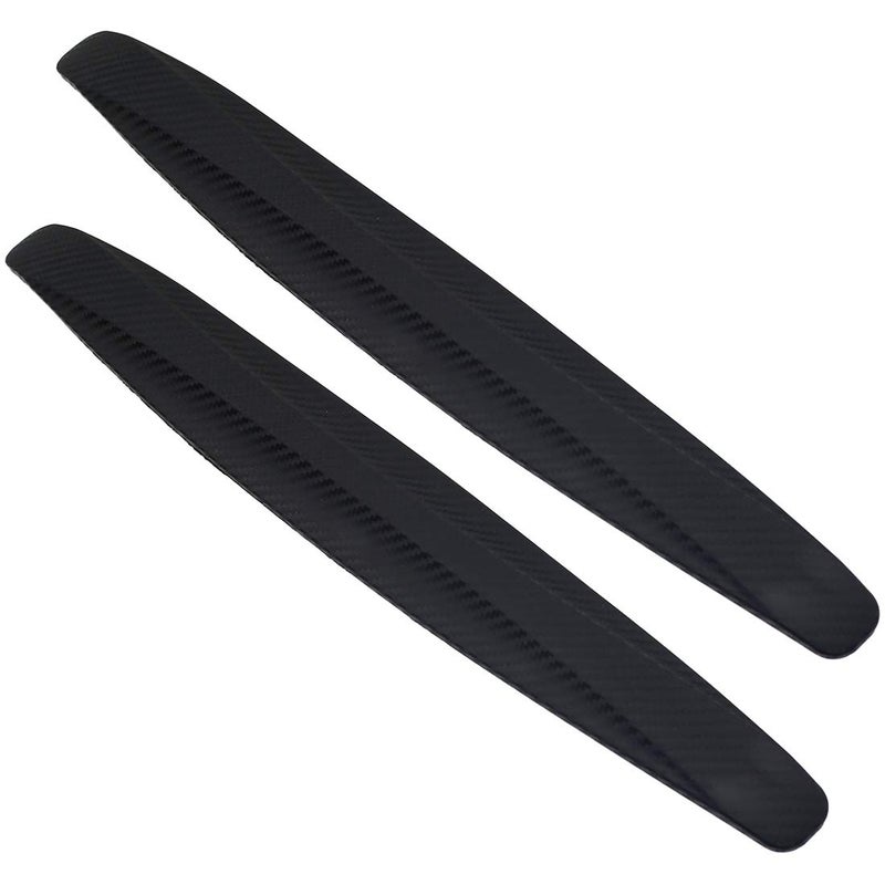 BokWin 2Packs Black AntiCollision Patch Bumper Guard Strip AntiScratch Bumper Protector Trim Universal for Cars SUV Pickup Truck