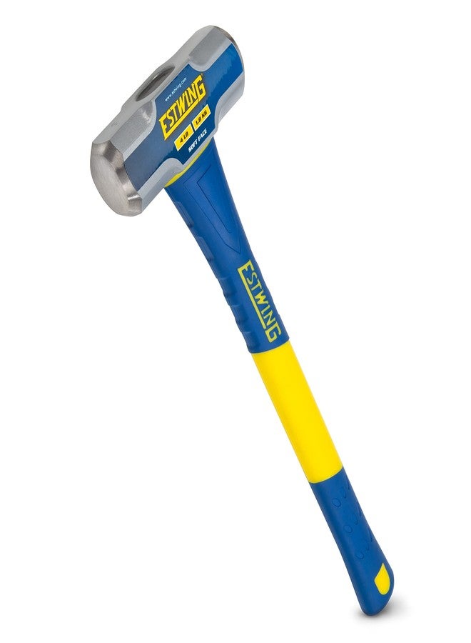 Estwing Soft Face Sledge Hammer for Automotive, Industrial, and Construction Use, 30-35 HRC, 16-Inch Long Fiberglass Handle with Ergonomic Two-Handed Grip (4-Pound Head x 16-Inch Handle) - Image 1