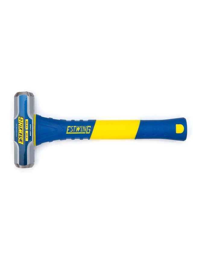 Estwing Soft Face Sledge Hammer for Automotive, Industrial, and Construction Use, 30-35 HRC, 16-Inch Long Fiberglass Handle with Ergonomic Two-Handed Grip (4-Pound Head x 16-Inch Handle) - Image 2