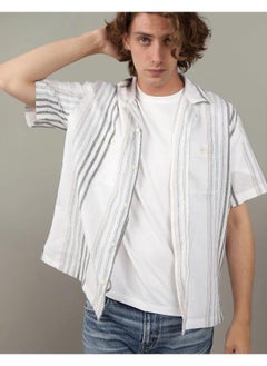 American Eagle Essential Button-Up Poolside Shirt  - Image 1