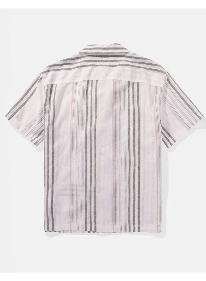 American Eagle Essential Button-Up Poolside Shirt